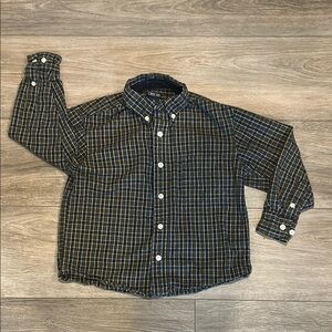 Cherokee Blue‎ and Yellow Toddler Boys Button Down Shirt